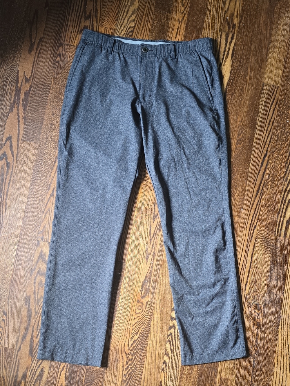 Under Armour Drive Golf Pants Men's 36x34 Gray Stretch Performance Tapered